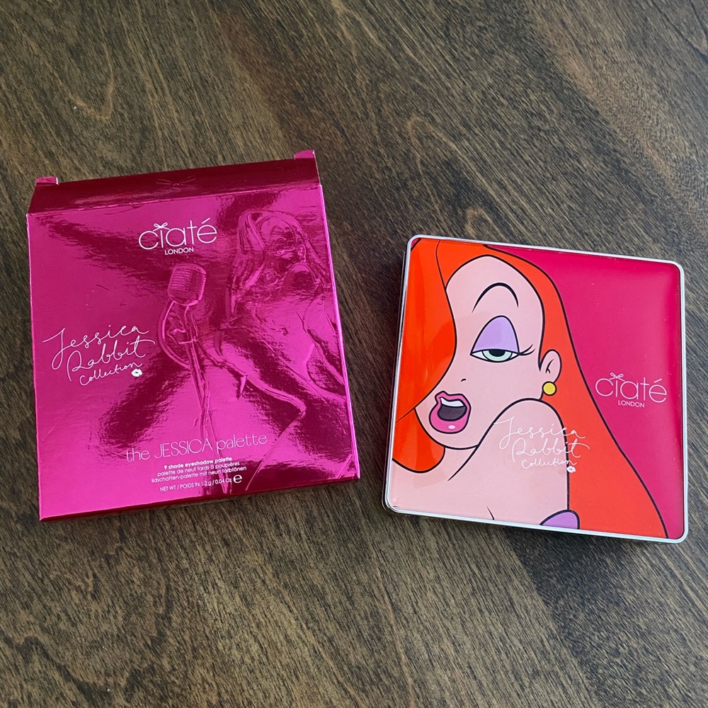 Ciaté London Jessica Rabbit Eyeshadow Palette
